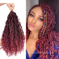 River Faux Locs Hippie Bohème Crochet Tresses Cheveux